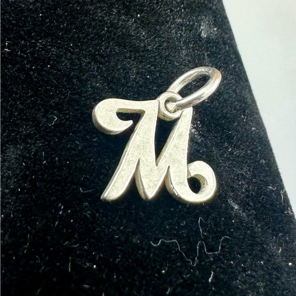 James Avery Sterling Silver Cursive Script Initia… - image 5